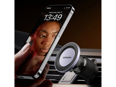Ugreen LP428 Magnetic Car Phone Holder for Air Vent - Black Ugreen LP428 Magnetic Car Phone Holder for Air Vent - Black