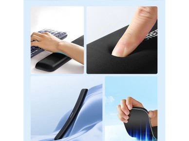 Ugreen LP699 Ergonomic Keyboard Pad - Black