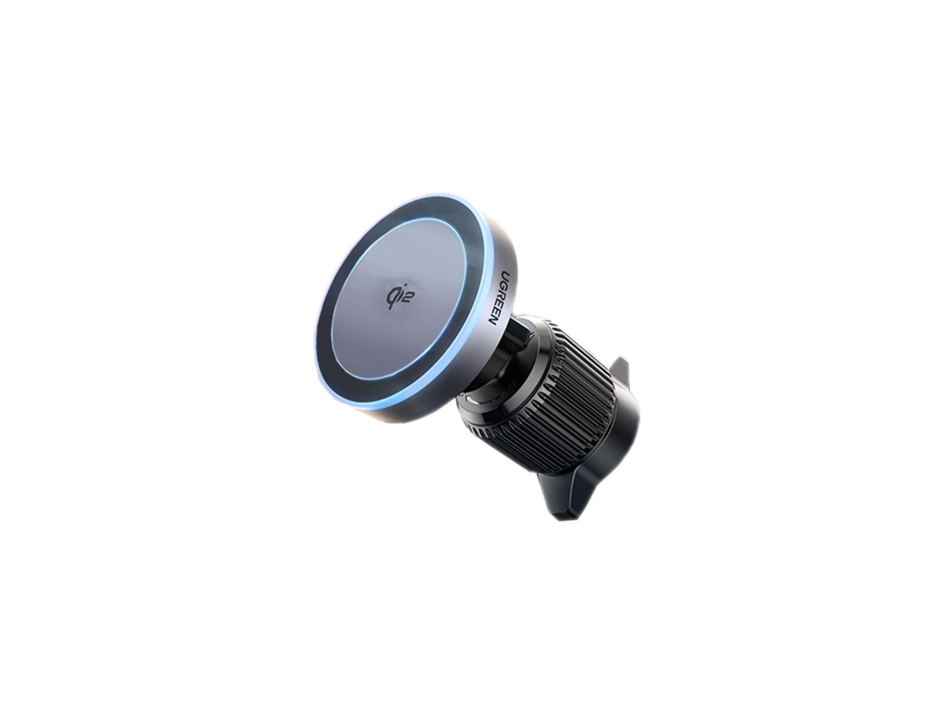 Ugreen W708 Wireless Charger Holder with MagSafe, Qi2, for Air Vent - Black