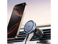 Ugreen W708 Wireless Charger Holder with MagSafe, Qi2, for Air Vent - Black Ugreen W708 Wireless Charger Holder with MagSafe, Qi2, for Air Vent - Black