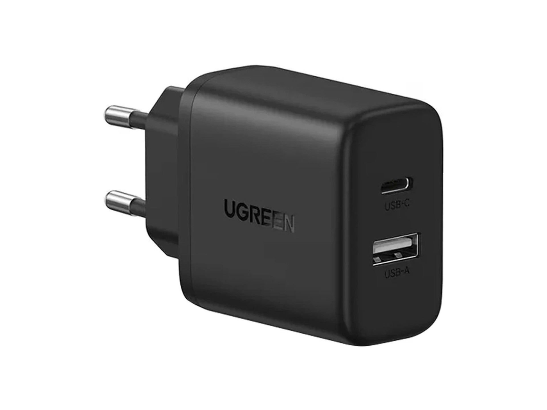 Ugreen X227 20W GaN Wall Charger 1x USB-A 1x USB-C - Black