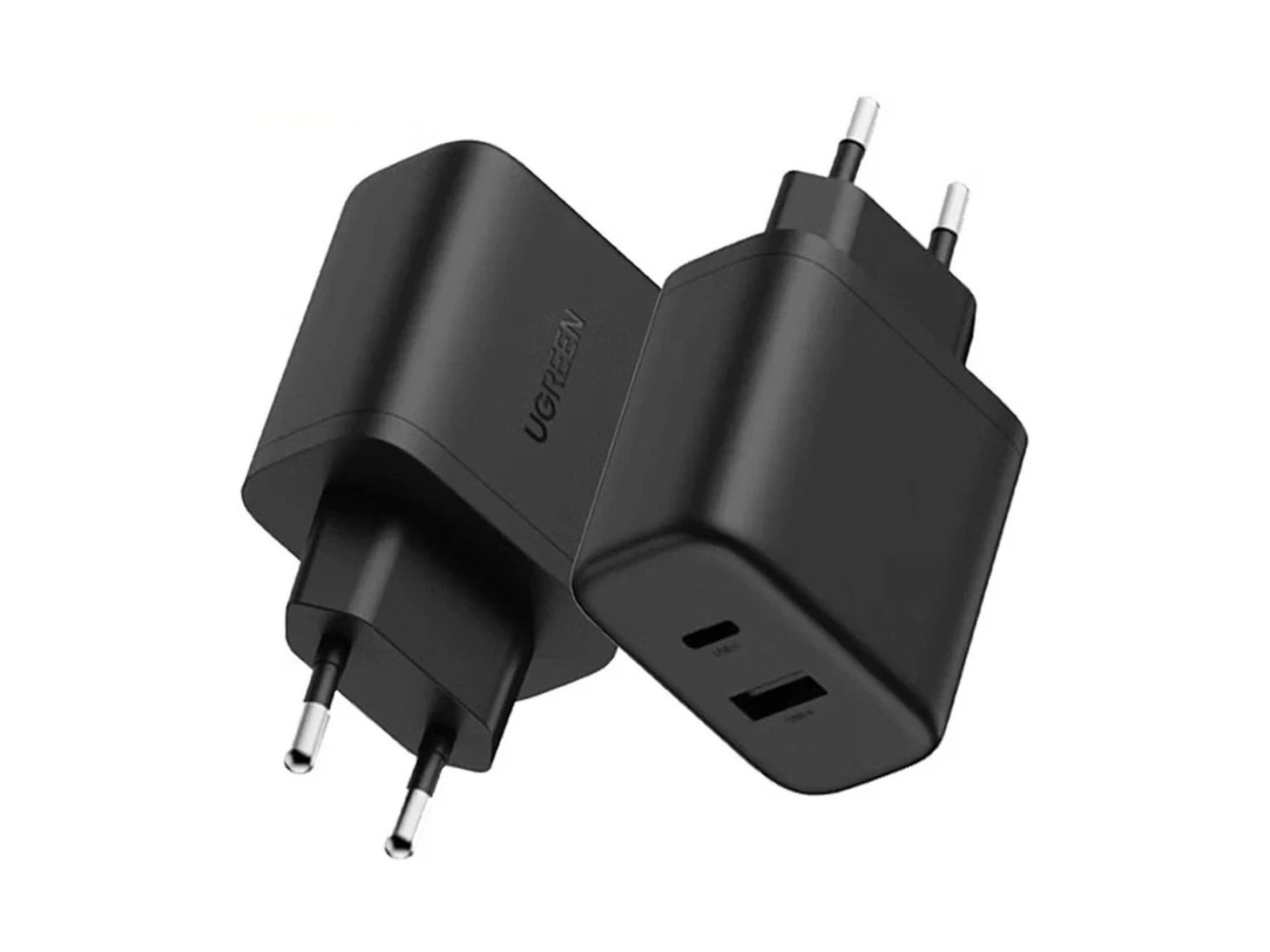Ugreen X227 20W GaN Wall Charger 1x USB-A 1x USB-C - Black