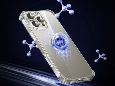 Capa Ugreen Bright Cushion CA101 para iPhone 16 Pro - Transparente Capa Ugreen Bright Cushion CA101 para iPhone 16 Pro - Transparente