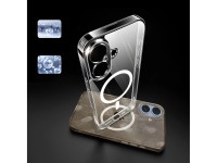 Capa magnética transparente Ugreen Classy para iPhone 16 - Transparente Capa magnética transparente Ugreen Classy para iPhone 16 - Transparente