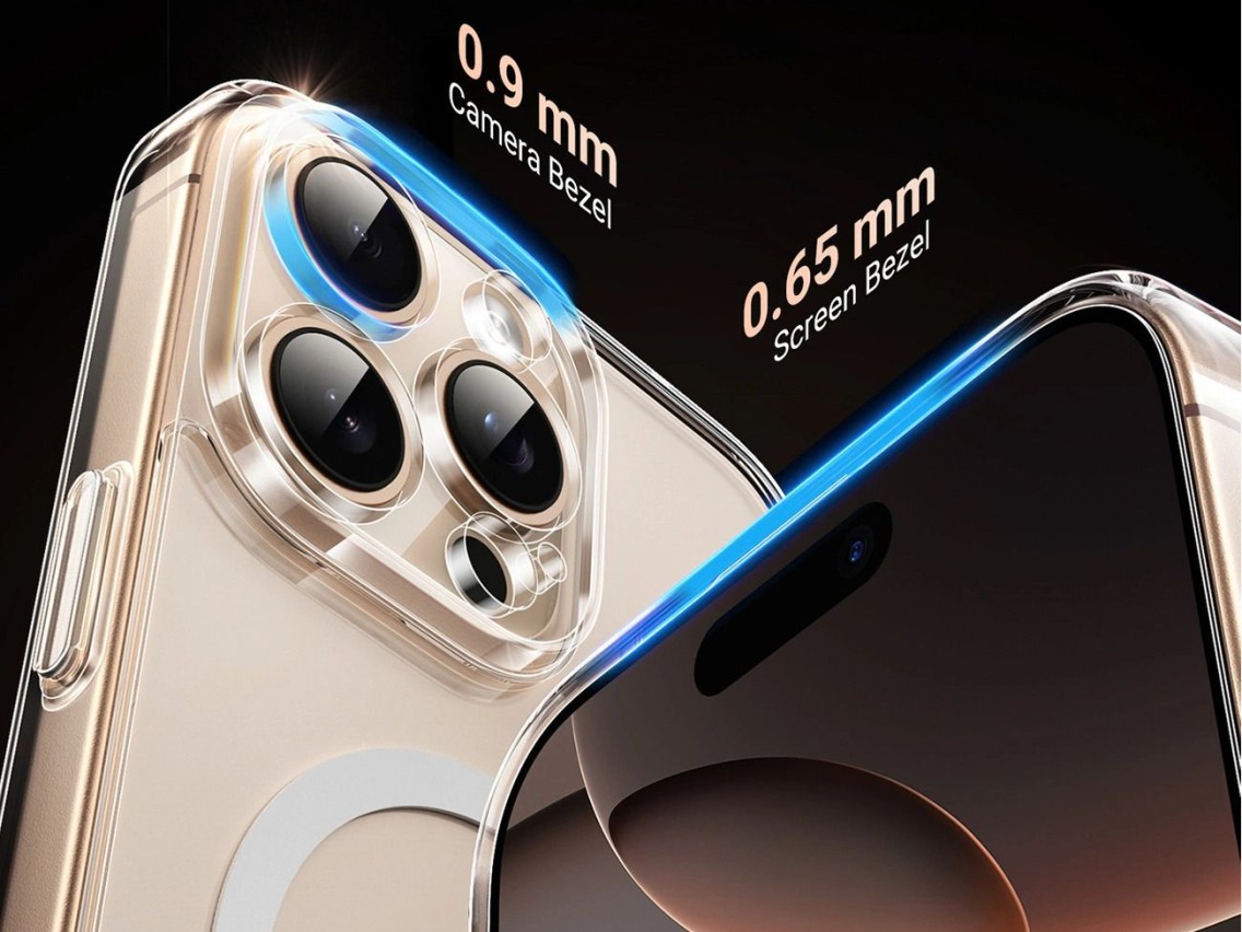 Ugreen Classy Clear Magnetic Case with MagSafe for iPhone 16 Pro - Clear