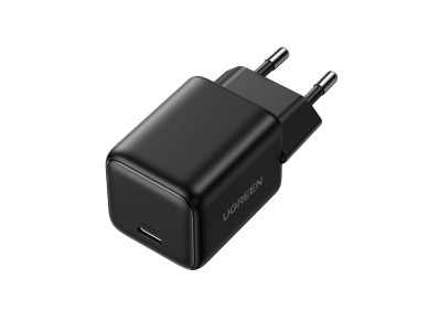 Ugreen X512 20W GaN 1x USB-C Wall Charger - Black Ugreen X512 20W GaN 1x USB-C Wall Charger - Black