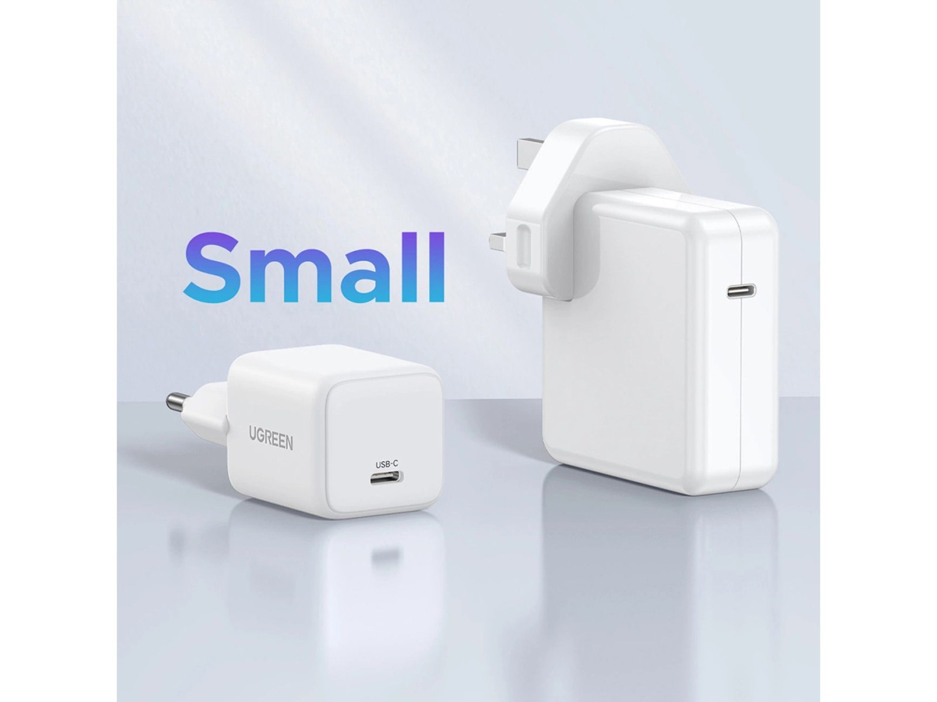 Ugreen X512 20W GaN 1x USB-C Wall Charger - White
