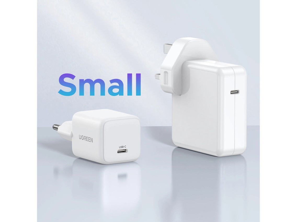 Ugreen X512 20W GaN 1x USB-C Wall Charger - White