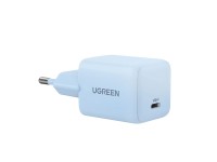 Carregador de parede Ugreen X512 20W GaN 1x USB-C - Azul Carregador de parede Ugreen X512 20W GaN 1x USB-C - Azul