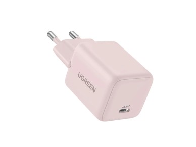 Ugreen X512 20W GaN 1x USB-C Wall Charger - Pink