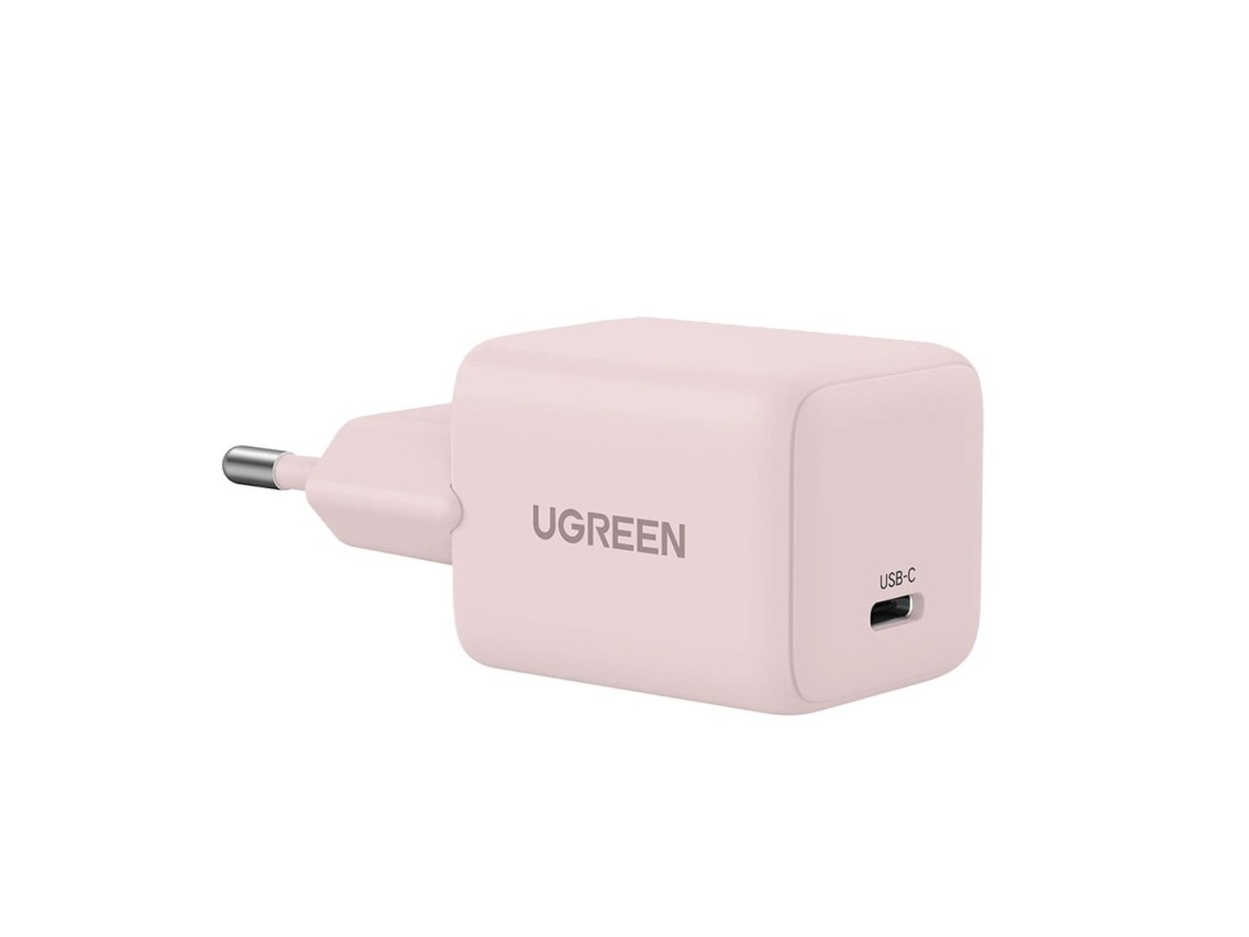 Ugreen X512 20W GaN 1x USB-C Wall Charger - Pink