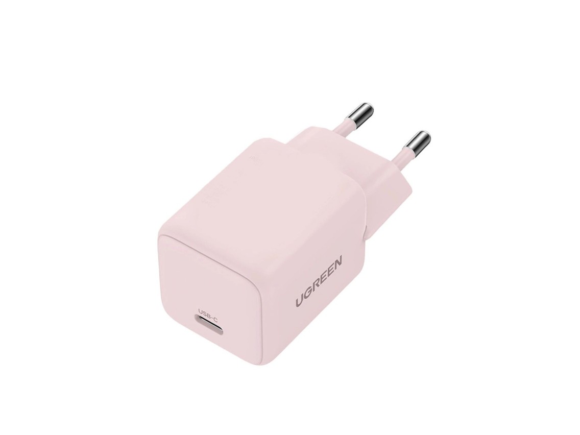 Ugreen X512 20W GaN 1x USB-C Wall Charger - Pink