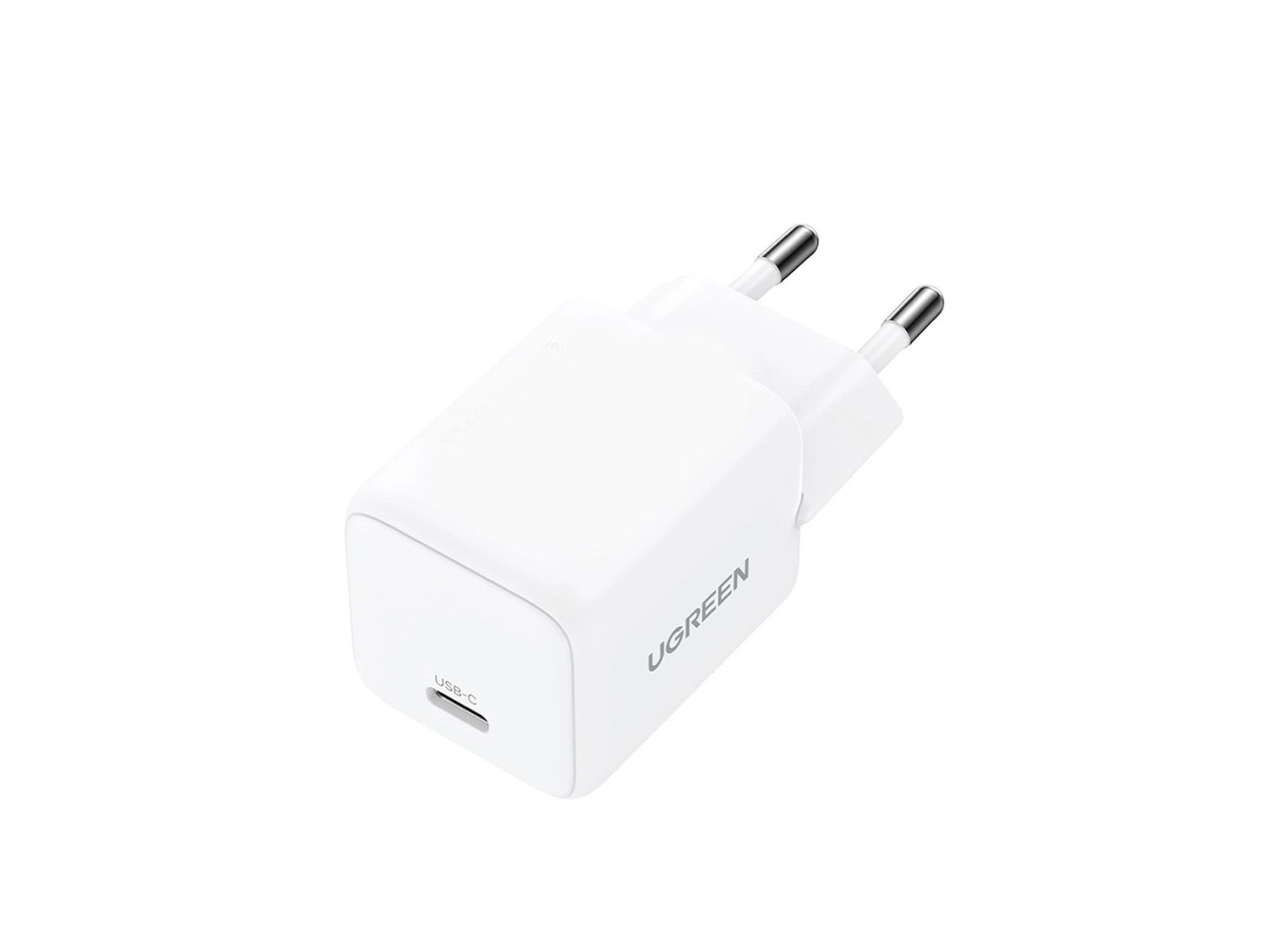 Carregador de parede Ugreen X513 30W GaN 1x USB-C - Branco
