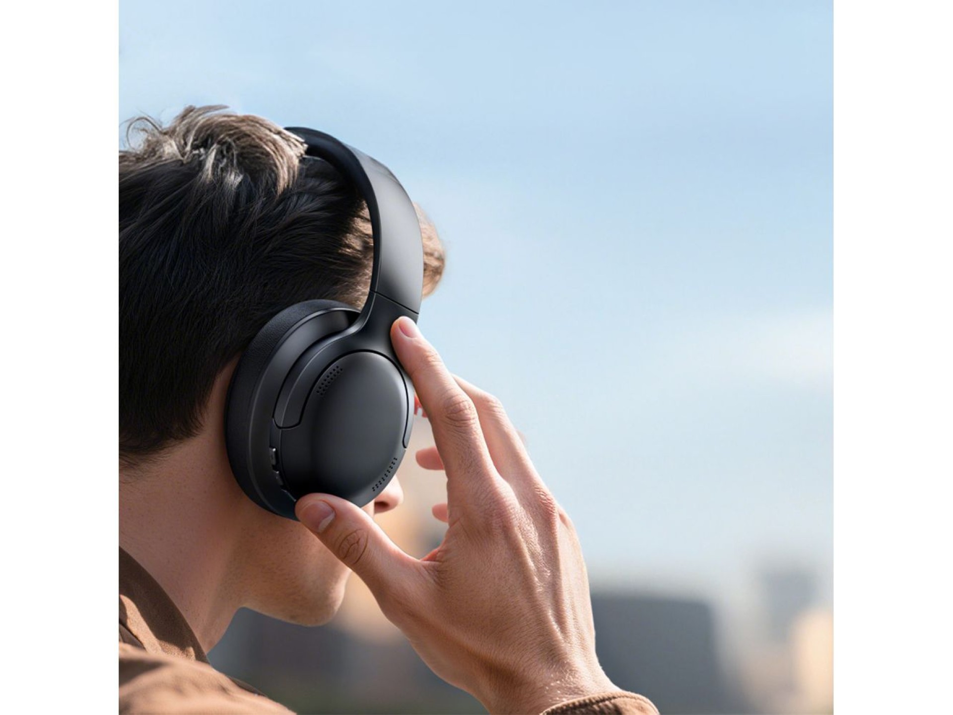 Auriculares inalámbricos supraaurales Baseus Bass BH1 Lite Bluetooth 6.0 - Negro