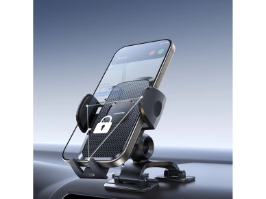 Soporte de coche con abrazadera Joyroom JR-ZS259 y tres patas ajustables, color negro