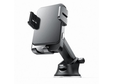 Joyroom JR-ZS219 electric dashboard mount with 15W inductive charger - black Joyroom JR-ZS219 electric dashboard mount with 15W inductive charger - black
