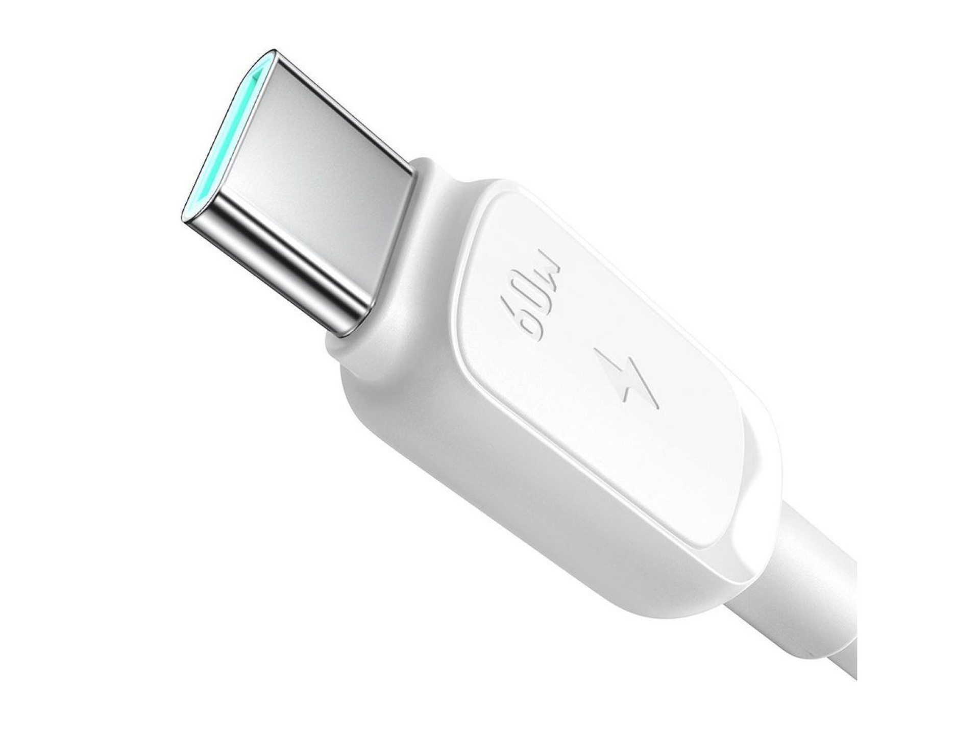 Cabo USB-C Joyroom S-A14 - USB-C 60W 1,2m - Branco