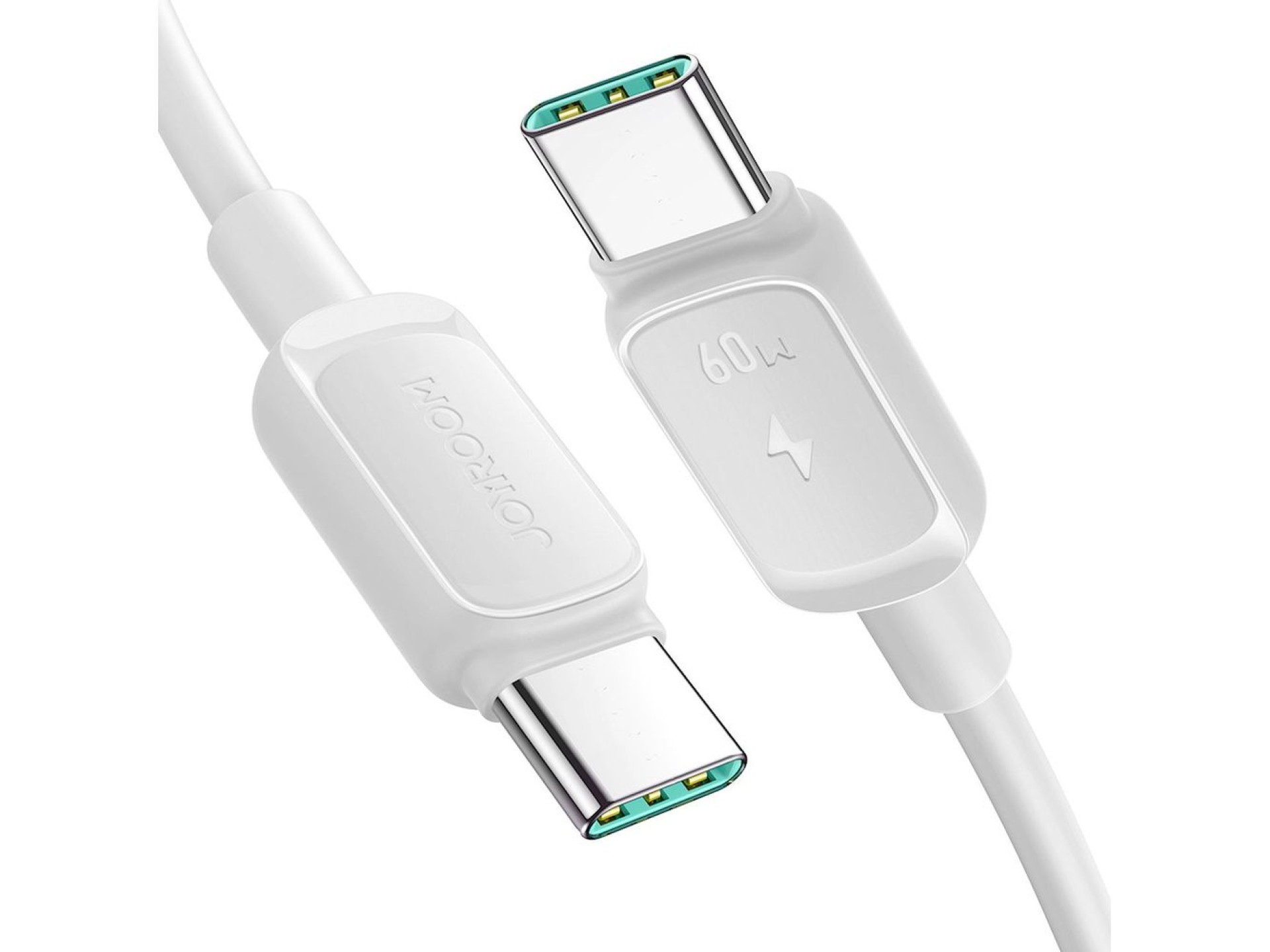 Cabo USB-C Joyroom S-A14 - USB-C 60W 1,2m - Branco