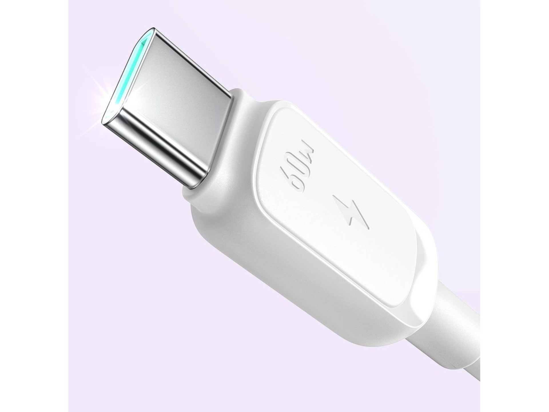 Cabo USB-C Joyroom S-A14 - USB-C 60W 1,2m - Branco