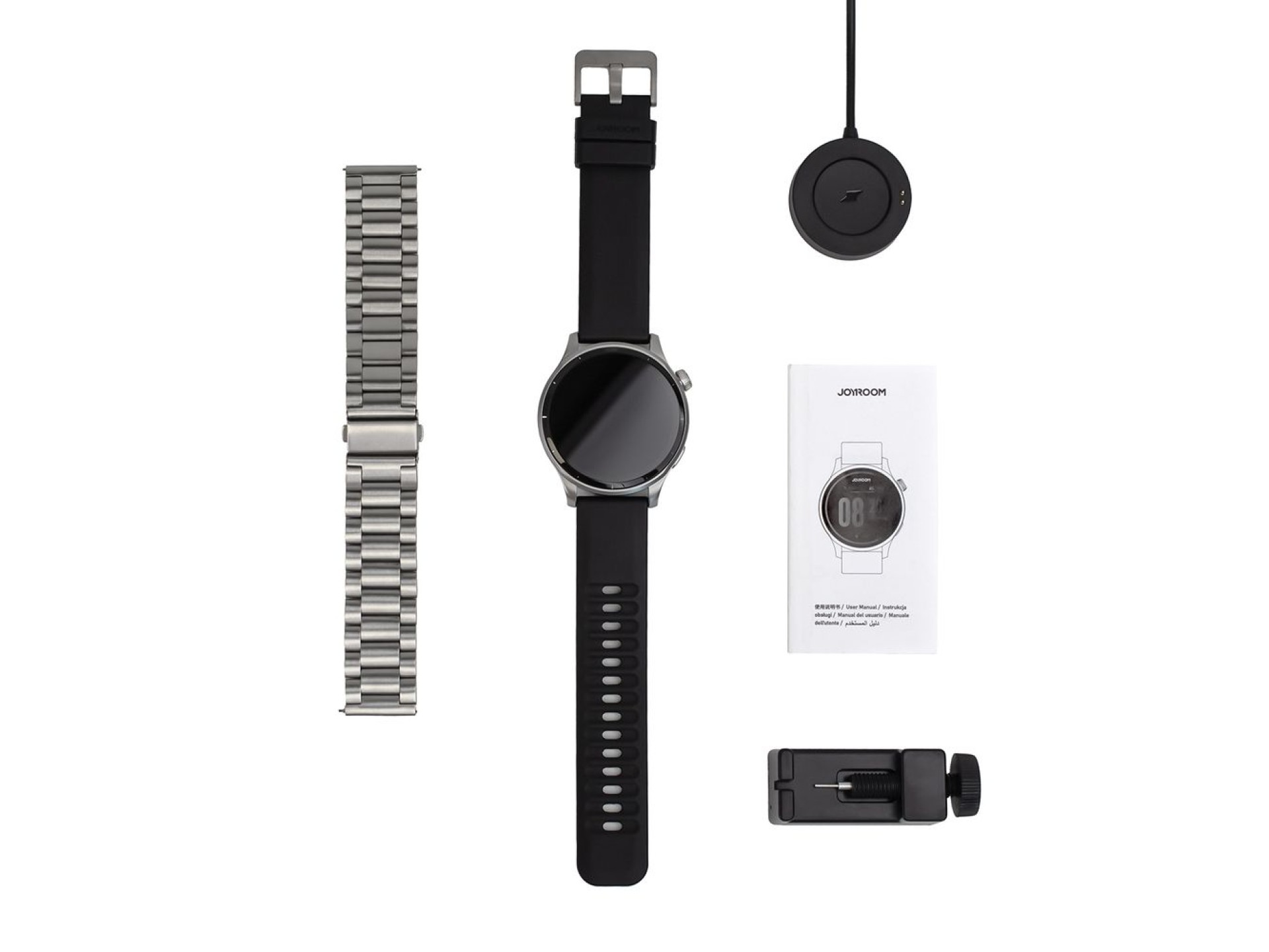 Joyroom Venture Series JR-FV1 Smartwatch with Call Answering Option - Gray