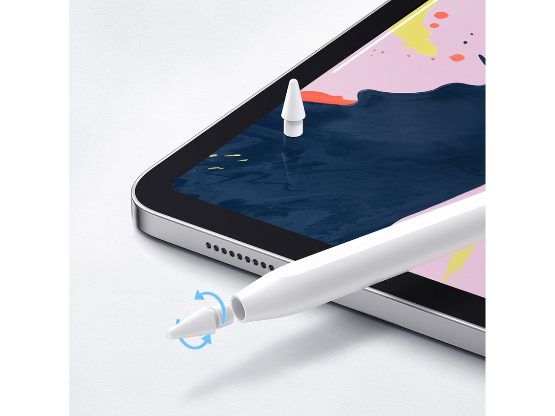 Lápiz activo Joyroom JR-X15, 130 mAh, USB-C - blanco