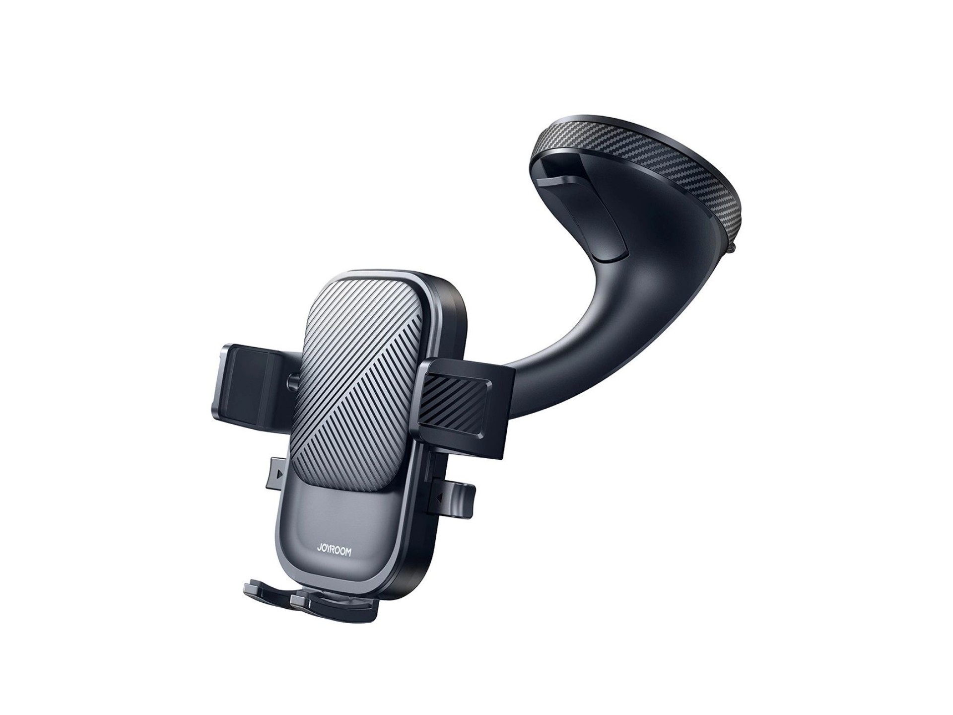 Joyroom JR-OK6 clamp phone holder for glass - black