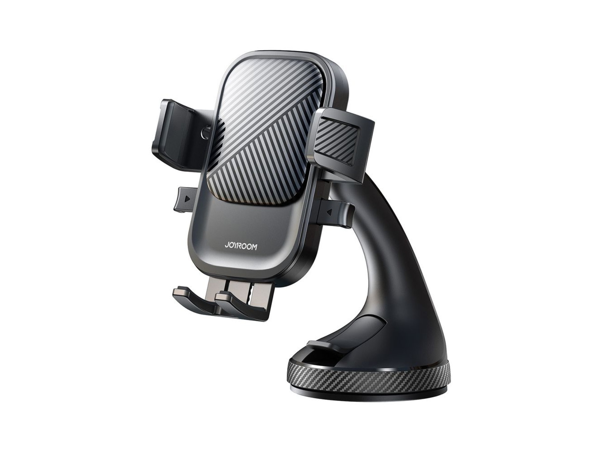 Joyroom JR-OK6 clamp phone holder for glass - black