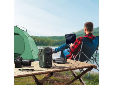 Bater�a externa Joyroom JR-PBF10 de 75000 mAh y 100 W con 3 puertos USB-C y 3 puertos USB-A, lintern