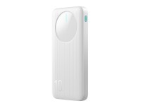 Powerbank Joyroom JR-PBF12 10000mAh 2.4A 2x USB-A 1x USB-C - white Powerbank Joyroom JR-PBF12 10000mAh 2.4A 2x USB-A 1x USB-C - white