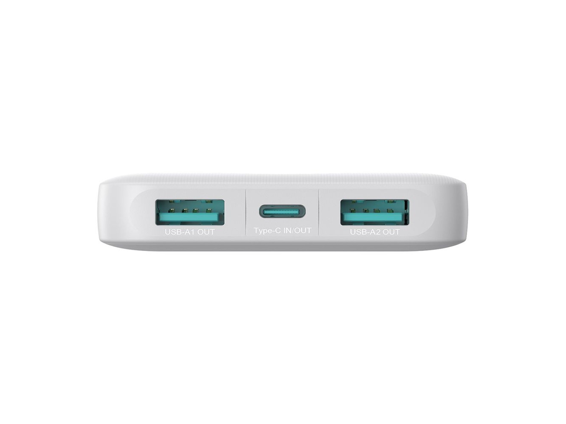 Powerbank Joyroom JR-PBF12 10000mAh 2.4A 2x USB-A 1x USB-C - white