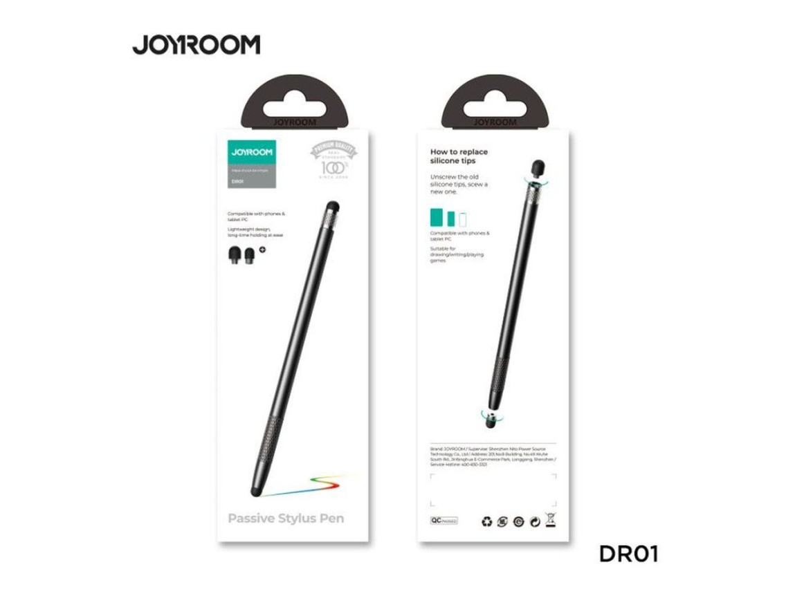 Aguja pasiva Joyroom JR-DR01 - Negra