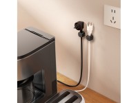 Joyroom JR-ZS368 magnetic cable organizer - black (6 pcs.)