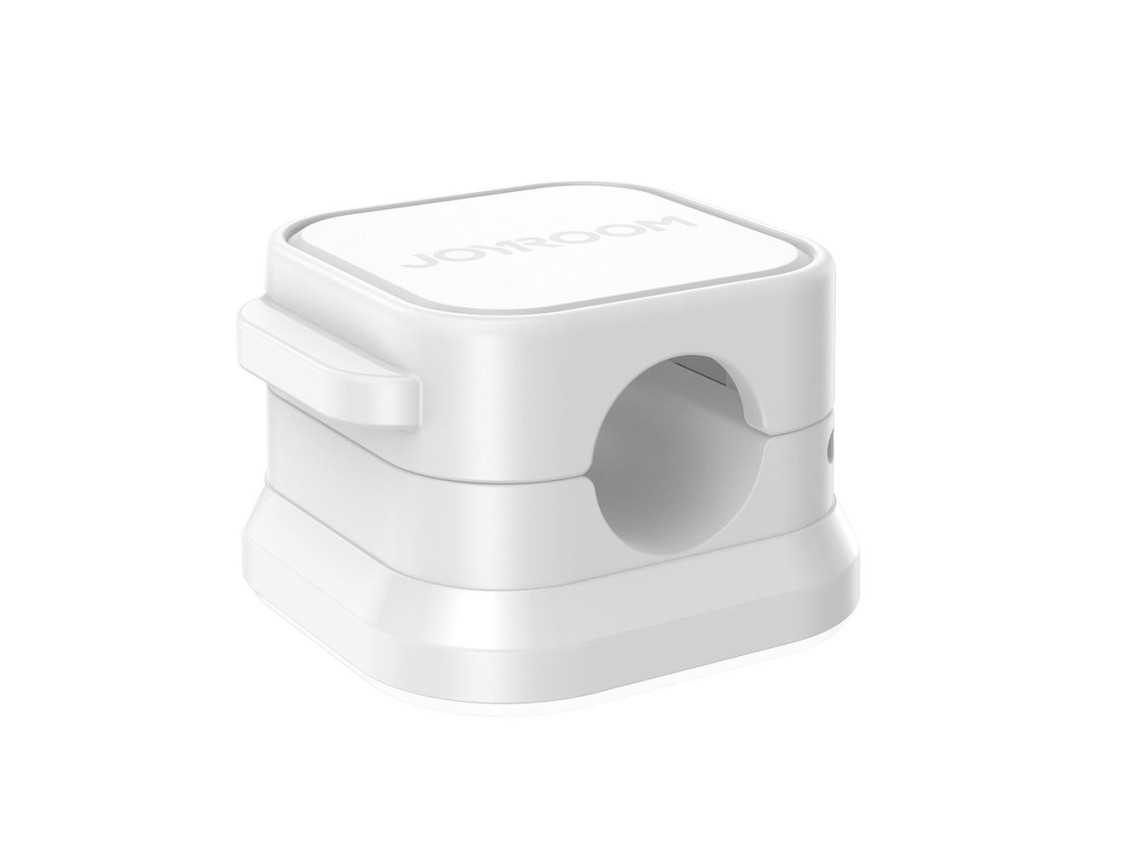 Joyroom JR-ZS368 magnetic cable organizer - white (6 pcs.)