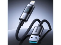 Joyroom S-A16 Pro Prism Series 3A USB-A - Lightning Cable with Display 1.2m - Black
