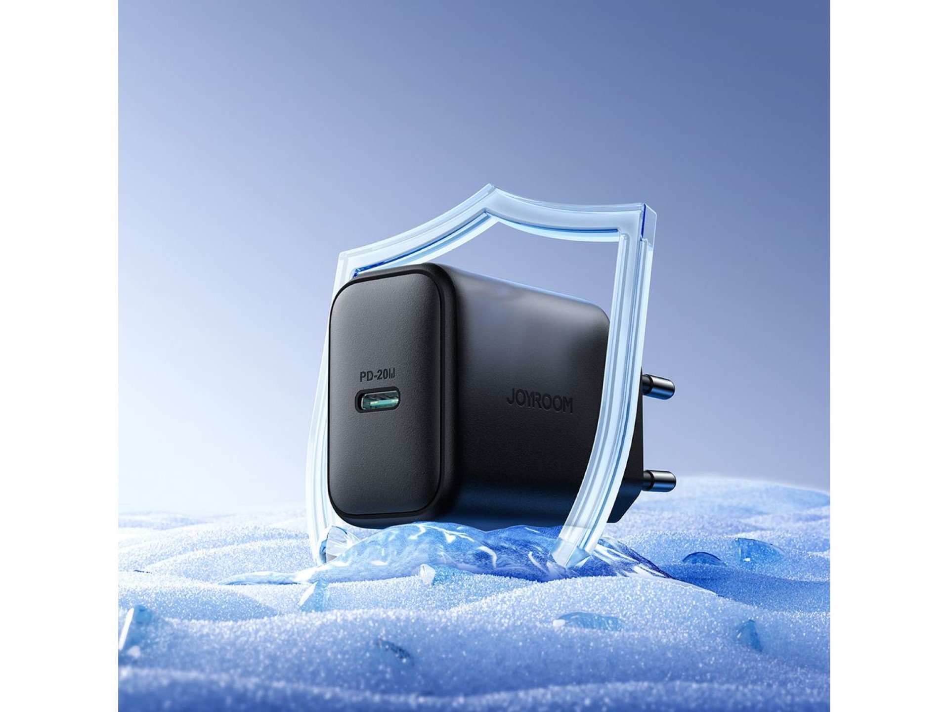 Joyroom JR-TCF20 USB-C PD 20W network charger - black