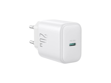 Joyroom JR-TCF20 USB-C PD 20W network charger - white Joyroom JR-TCF20 USB-C PD 20W network charger - white