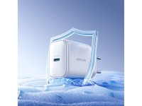 Cargador de red Joyroom JR-TCF20 USB-C PD de 20 W - blanco Cargador de red Joyroom JR-TCF20 USB-C PD de 20 W - blanco