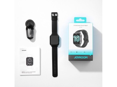 Rel�gio inteligente Joyroom Fit-Life JR-FT3S com fun��o de atendimento de chamadas - cinza