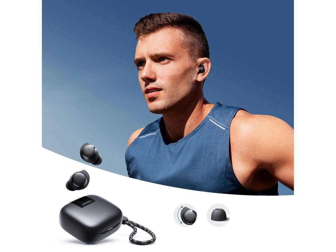 Joyroom Jdots JR-DB3 TWS Wireless Headphones - Black