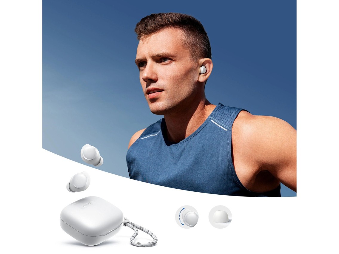 Fones de ouvido sem fio Joyroom Jdots JR-DB3 TWS - Branco