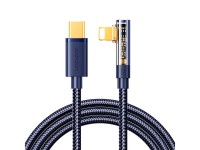 Cable para juegos Joyroom S-CL020A6 Lightning (en �ngulo) / USB-C (recto) 20 W 1,2 m - azul