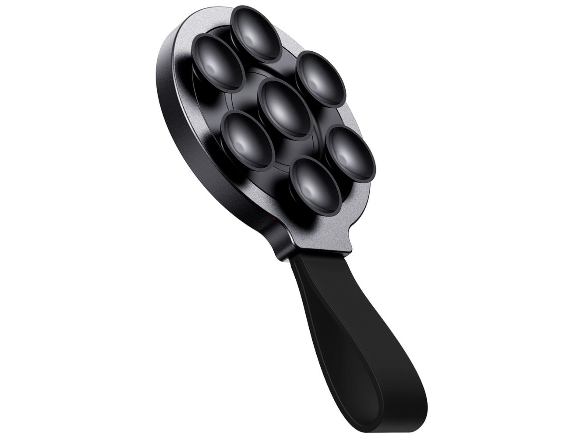 Joyroom JR-ZS393 magnetic phone holder with suction cups - black
