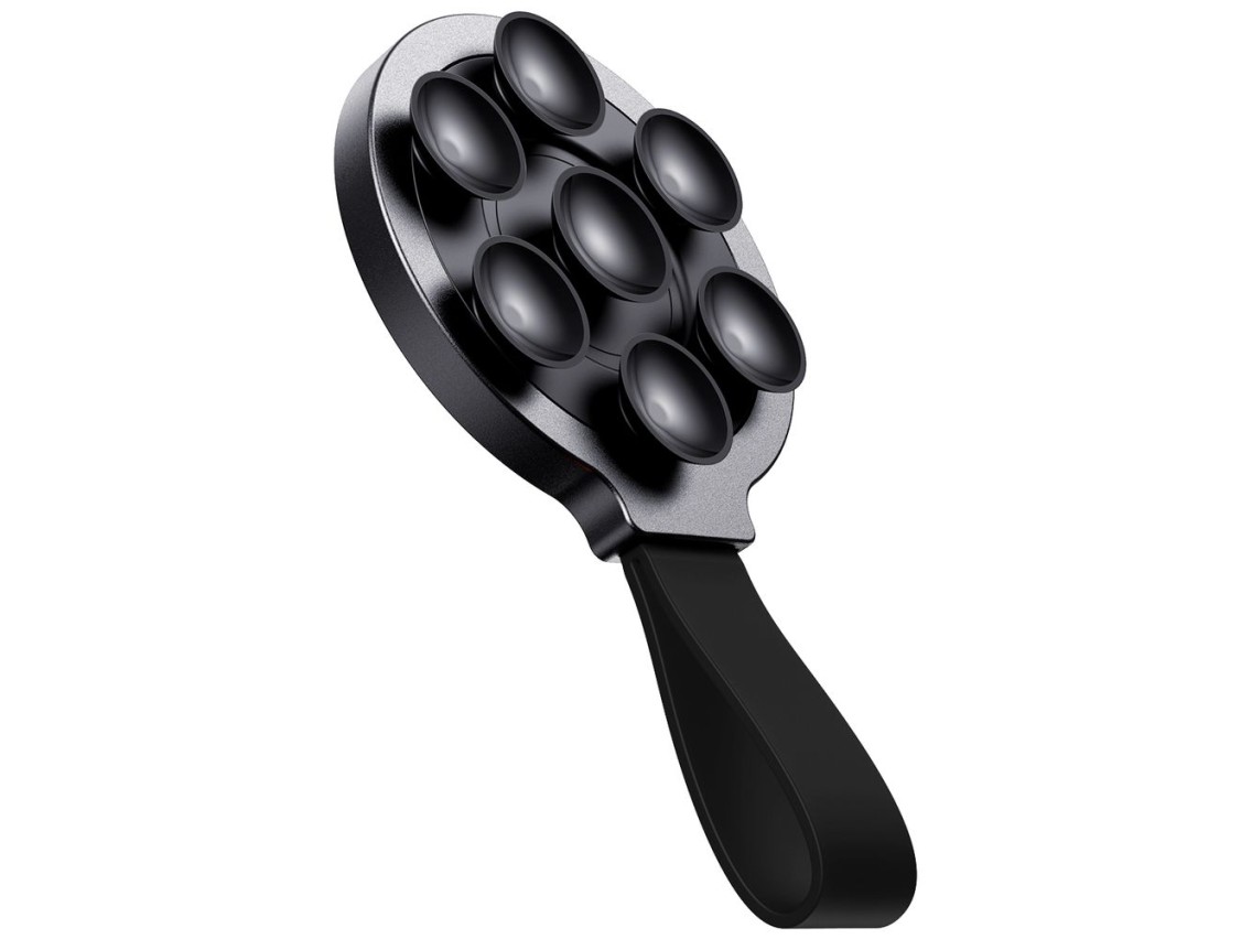Joyroom JR-ZS393 magnetic phone holder with suction cups - black