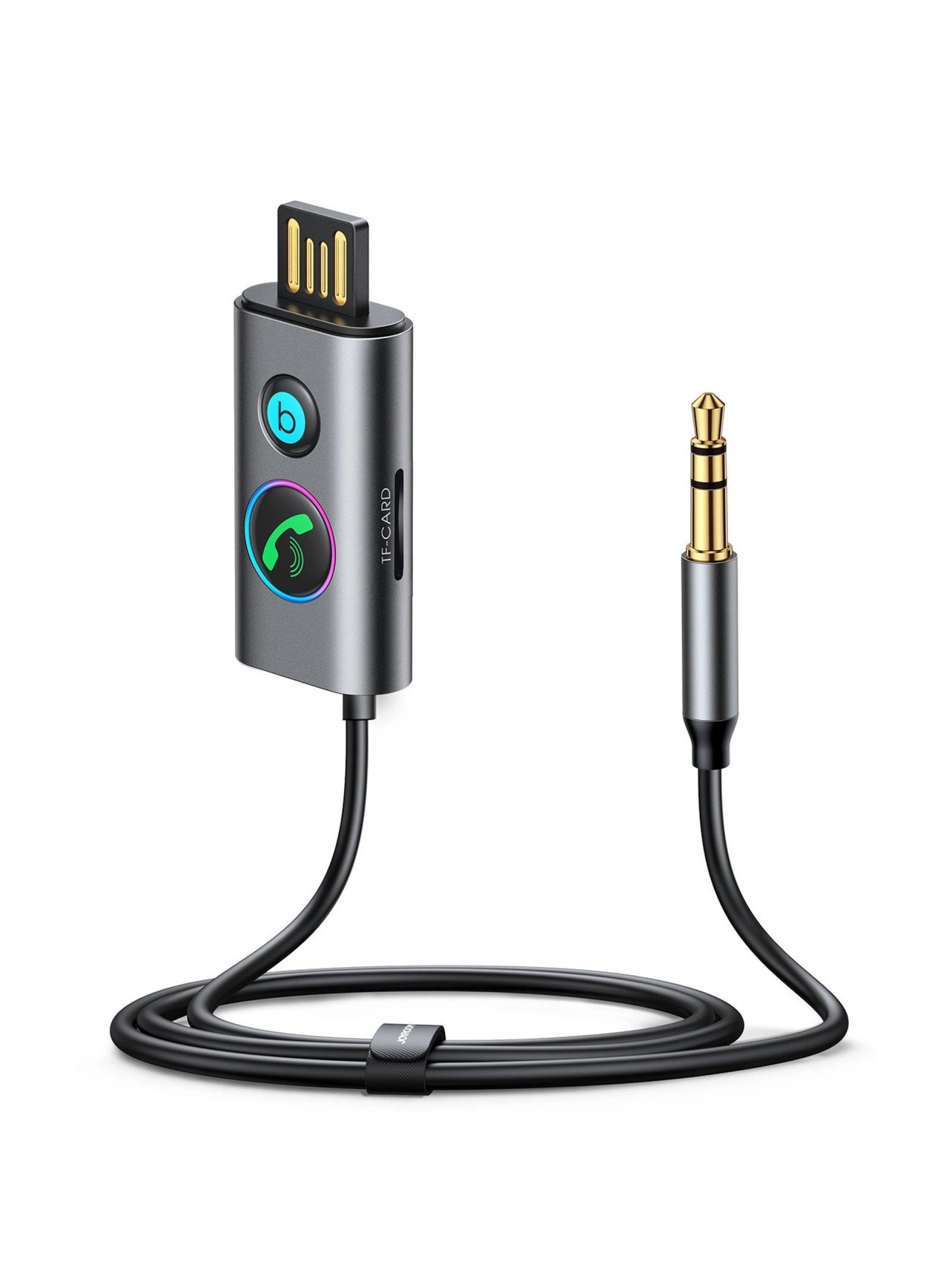 Joyroom JR-CB7 wireless car receiver - gray