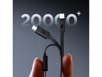 Carregador port�til Joyroom JR-PR1 10000mAh 22,5W com cabo USB-C retr�til integrado - Preto