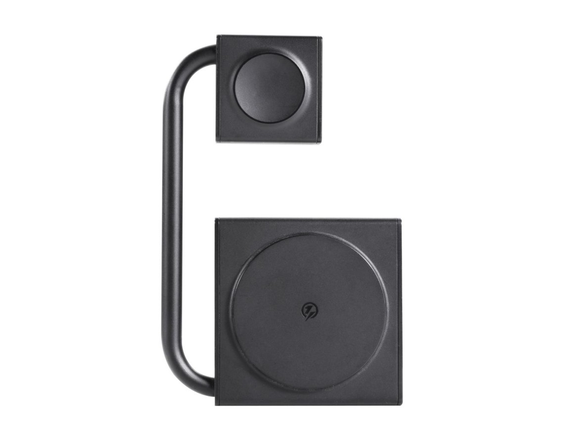 Carregador indutivo dobrável 2 em 1 Joyroom JR-WQN05 MagSafe/Qi de 15 W - preto