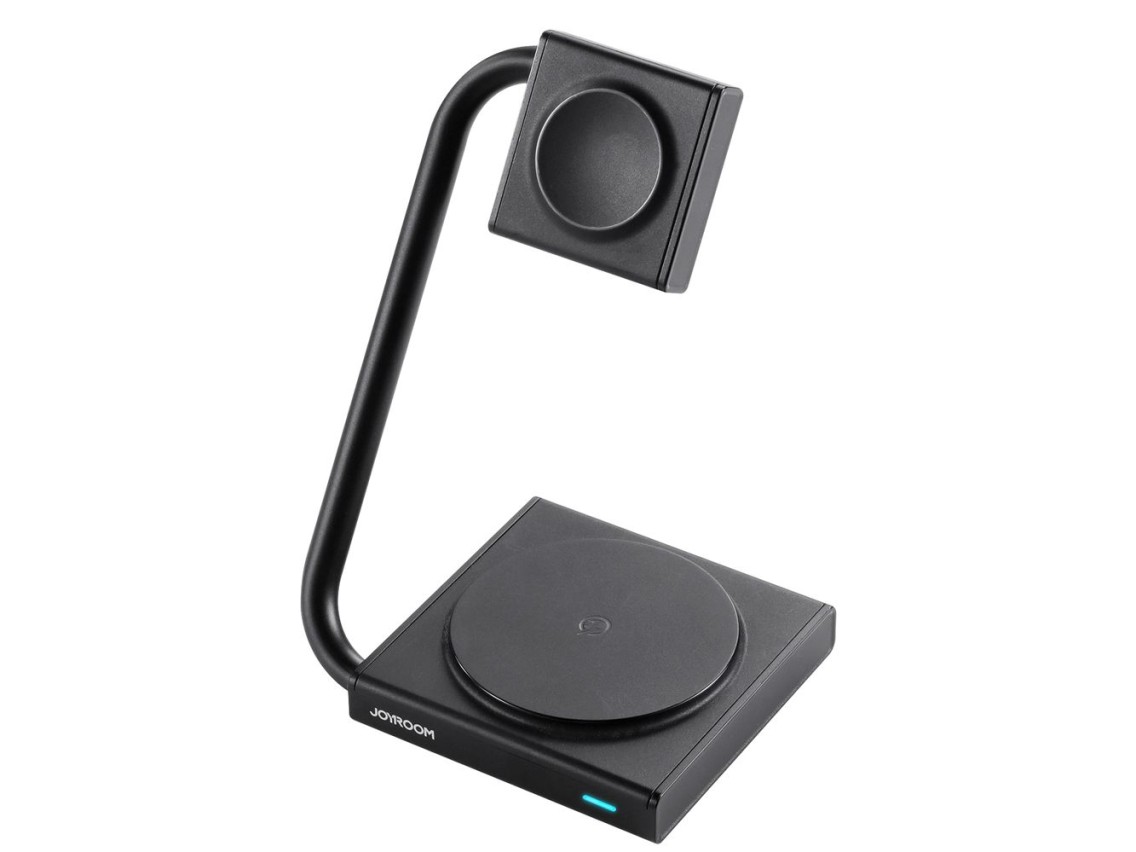 Carregador indutivo dobrável 2 em 1 Joyroom JR-WQN05 MagSafe/Qi de 15 W - preto