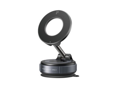 Suporte magn�tico para carro Joyroom JR-ZS501 compat�vel com MagSafe para painel - Cinza escuro