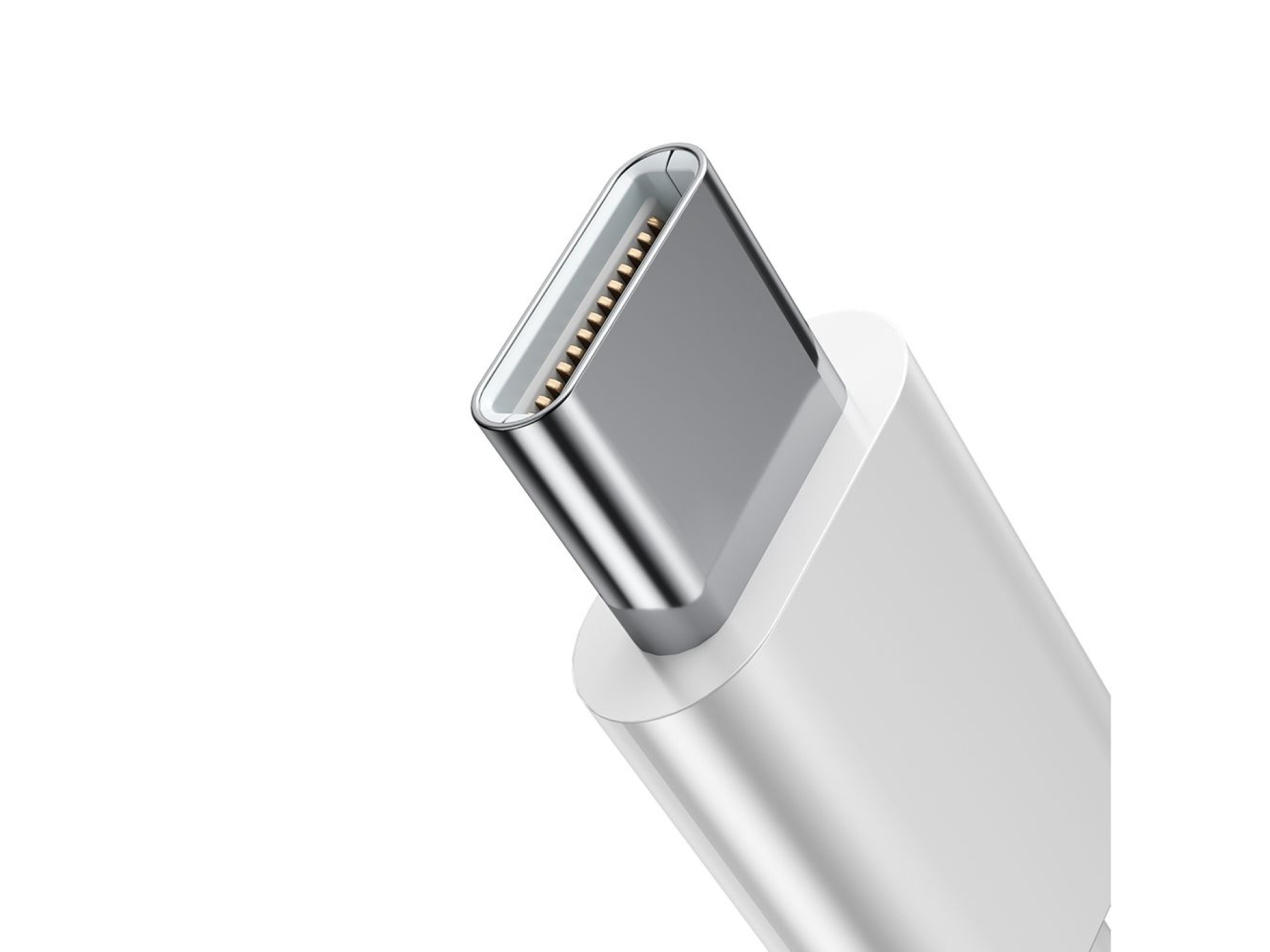 Fones de ouvido intra-auriculares Joyroom JR-EC05 USB-C - brancos