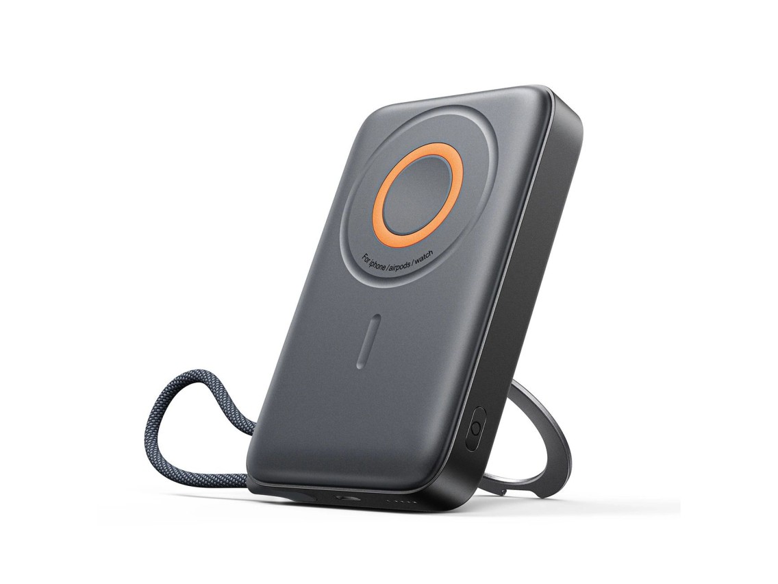 Joyroom JR-PBM02 - Batería externa (22,5 W, 10 000 mAh, 3 en 1, magnética, inductiva, compatible con